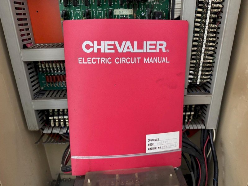 12" X 24" CHEVALIER FSG-3A1224H AUTOMATIC HYDRAULIC SURFACE GRINDER. STOCK # 1011624