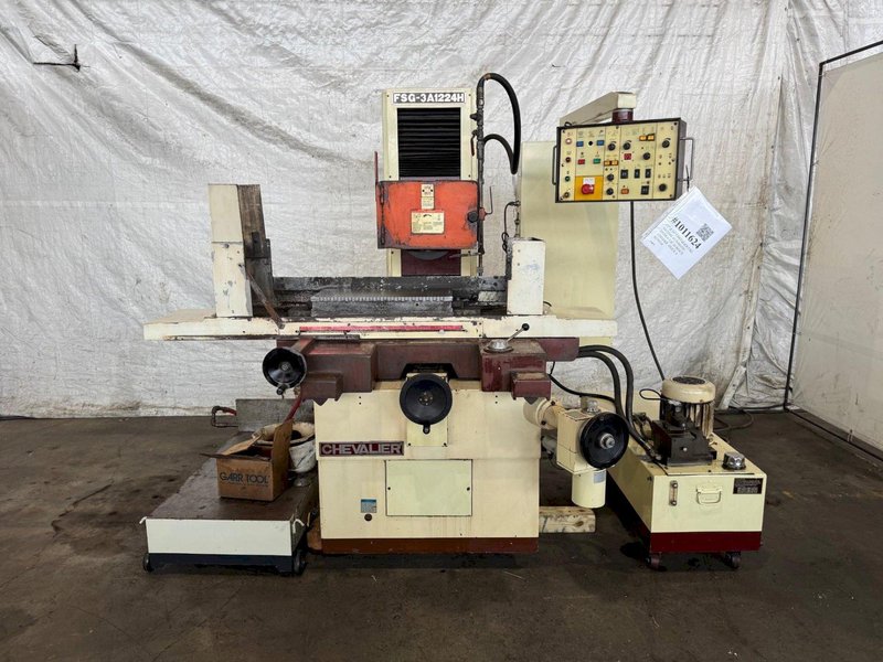 12" X 24" CHEVALIER FSG-3A1224H AUTOMATIC HYDRAULIC SURFACE GRINDER. STOCK # 1011624