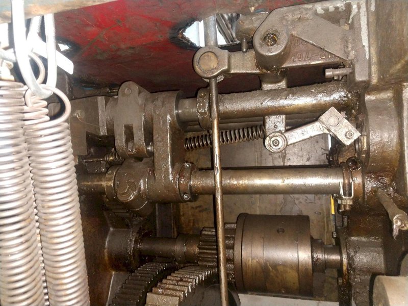 .148" x 2.75" COIL O.D. TORRINGTON MODEL #W12 SPRING COILER / COIL MAKING MACHINE: STOCK 14915