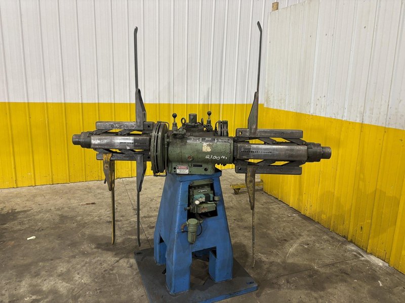 2,000 LBS X 12" LITTELL MODEL #20-12 DOUBLE END PULL OFF UNCOILER COIL REEL: STOCK #23716