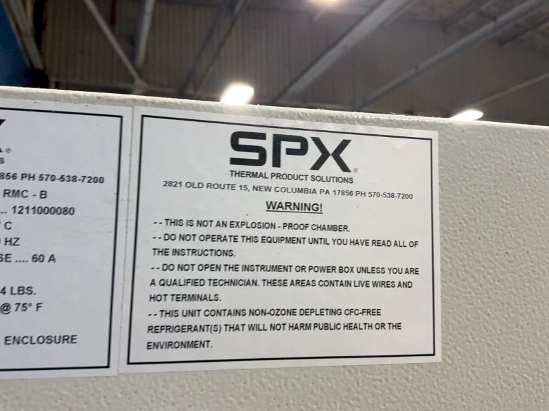 Spx 30” X 40” X 36” Enviromental Chamber  - C20r-2.0-a-rmc-b
