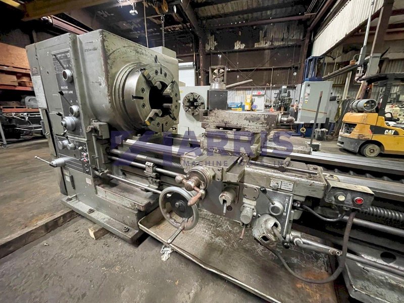 30" x 120" Mazak Heavy Duty Hollow Spindle Lathe with 12" Spindle Bore