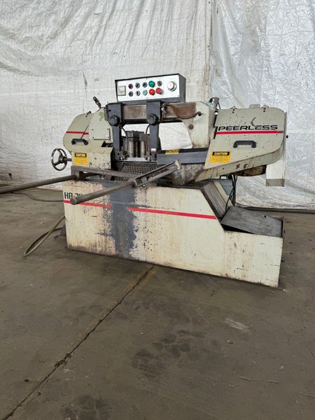 9" X 16" PEERLESS MODEL HB711A HORIZONTAL BANDSAW. STOCK # 0873124