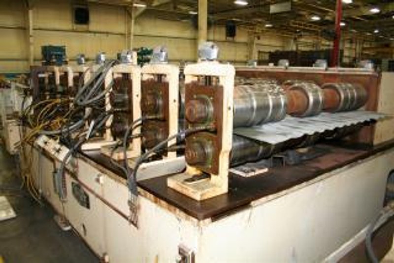 32 STAND X 4 1/2" X 70" TISHKEN ROLLFORMER: STOCK #10266