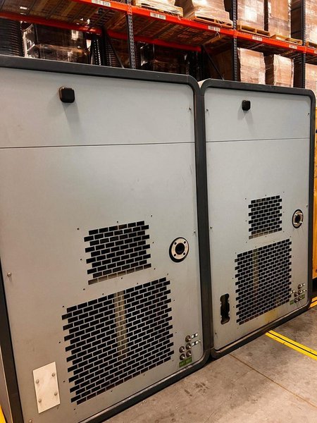Clean-Room Ready Atlas Copco ZT75FF Rotary Screw Air Compressor  – 127 PSI Oil-Free Air, Built-In Dryer, 75 HP