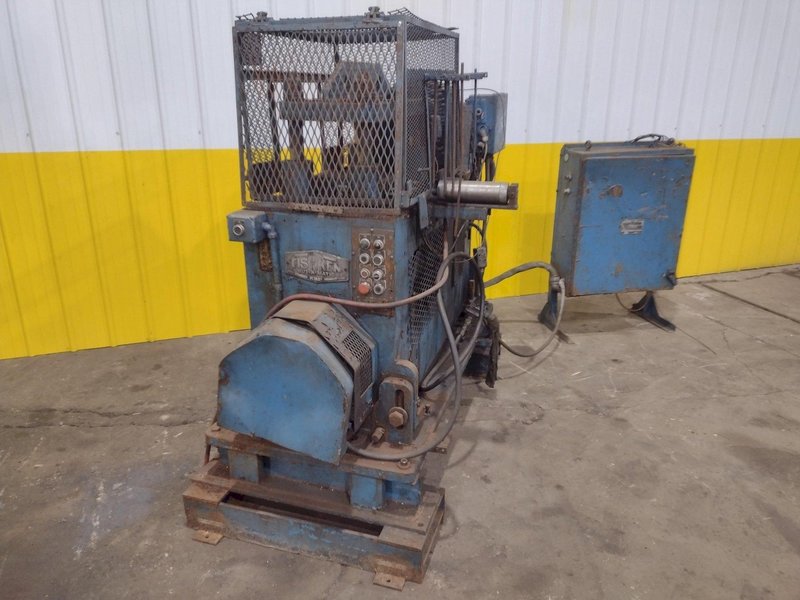 25 TON TISHKEN 4-POST CUTOFF PRESS, 2.5" STROKE: STOCK #19251