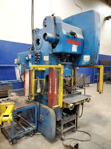 45 Ton Bliss OBI Flywheel Press