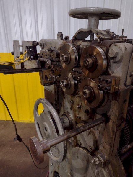 .072" X 1" COIL TORRINGTON MODEL #W-21 SPRING COILER / COIL MACHINE: STOCK #18724