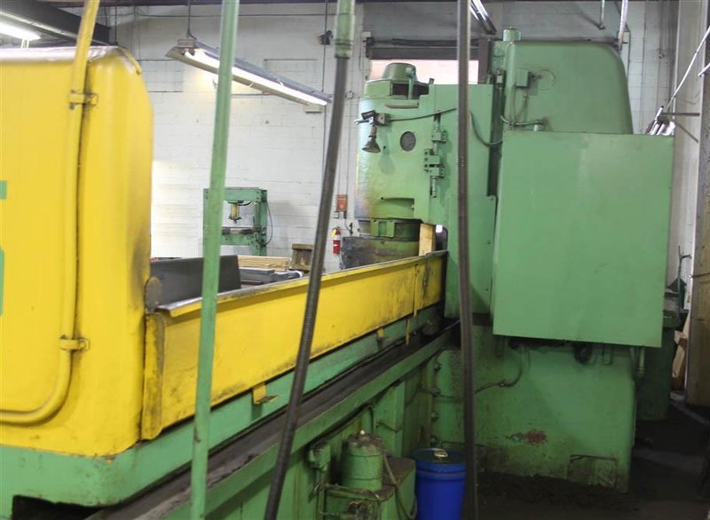 18' X 18' X 192' THOMPSON VERTICAL ROTARY SURFACE GRINDER: STOCK #62165