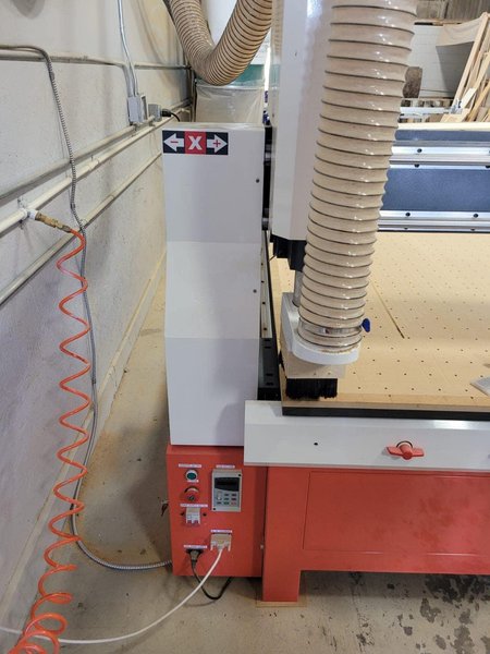 4’x8′ Industrial Artisan CNC Router, 2022 – Vacuum Table, Tool Bits