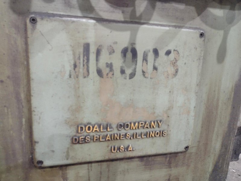 10" x 30" DOALL MODEL #D1030-14 HORIZONTAL HYDRAULIC SURFACE GRINDER: STOCK #19636