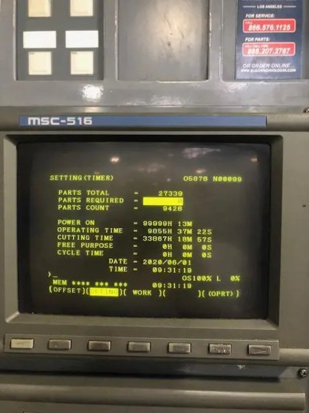 1998 MORI SEIKI SH500 | Machining Centers, Horizontal