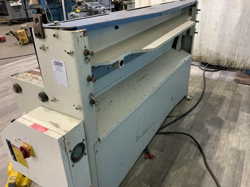 60" X 14" BAILEIGH HYDRAULIC SQUARING SHEAR: STOCK #81488
