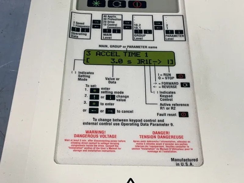 ABB 20hp Variable Frequency Drive - Acs501015