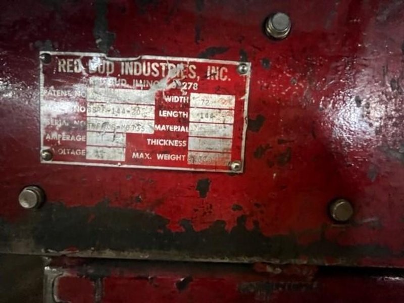 72" X 20,000# RED BUD CTL STACKER EXIT CONVEYORS STOCK#3641