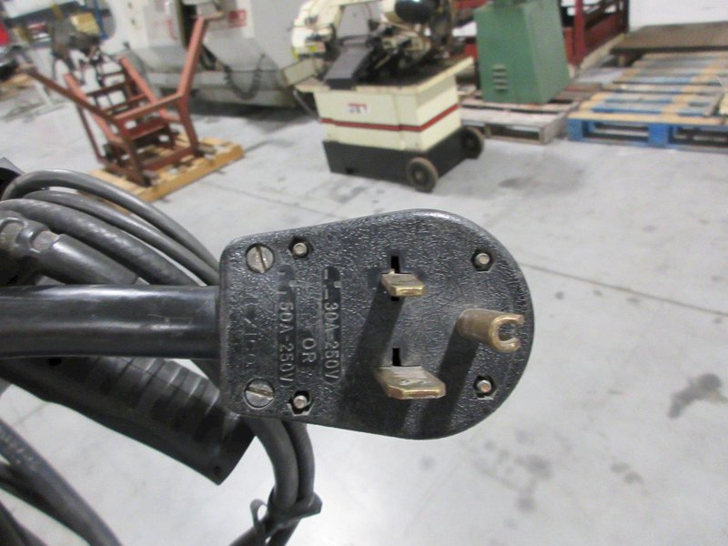 Millermatic 252 MIG Wire Feed Welder with Rolling Base and Accessories, 200/230V Single Phase- Auction Item