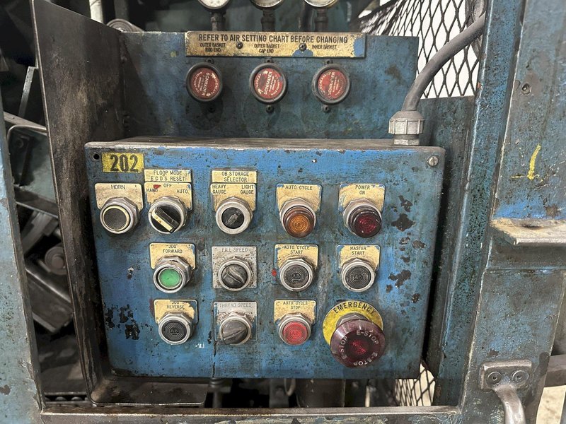 10" X  .120" KENT FLOOP VERTICAL COIL STRIP ACCUMULATOR, RIGHT TO LEFT: STOCK #21152