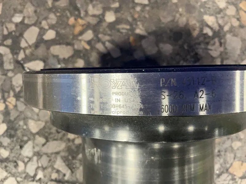 Royal 6000 Rpm Collet Chuck Fixture - 45112-b