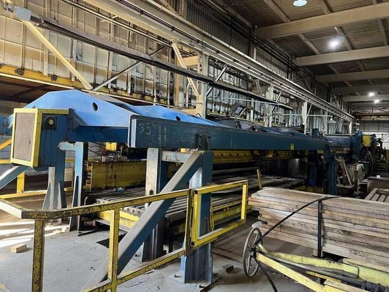 72" x 0.200" x 50,000# Voss Cut To Length Line STOCK# 3468
