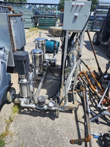 10 HP Ajax SRNG-10 High Pressure Steam Boiler – Includes Reverse Osmosis Filtration System