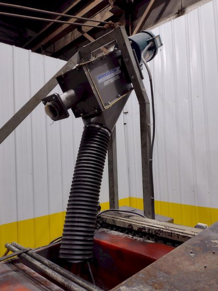 60" X 8 CU FT ALMCO MODEL V8-S TUB TYPE VIBRATORY DEBURRING FINISHING SYSTEM: STOCK #18832