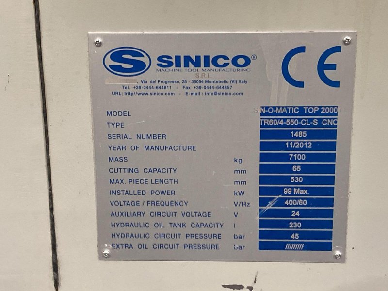 Sinico Sin-o-matic Top 2000