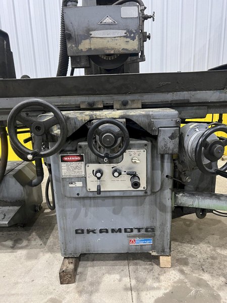 12" x 24" OKAMOTO MODEL #ACCUGAR-124N AUTOMATIC HORIZONTAL SURFACE GRINDER: STOCK #20674