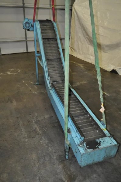 PRAB 11.5" X 10' PRAB SCRAP CONVEYOR, STOCK# 14173J