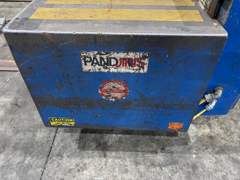 34 TON (68,000 LBS) PANDJIRIS MODEL #PR100 GEAR DRIVEN POWERED TANK TURNING ROLLS: YOBRO #24351