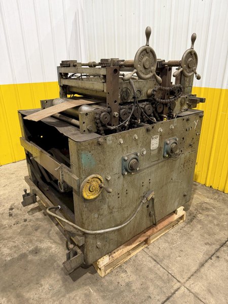 20" X .190" ROWE MODEL #C6-20 MOTORIZED COIL STRIP STRAIGHTENER: YOBRO #24754