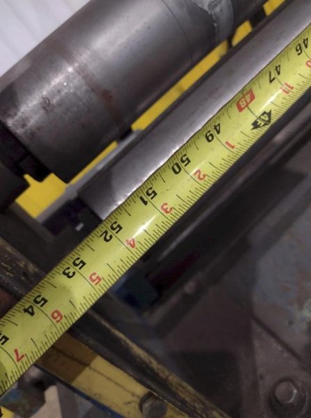 48" X 6" WEAN MOTORIZED SLITTER HEAD FOR SLITTING LINE. STOCK # 0435226
