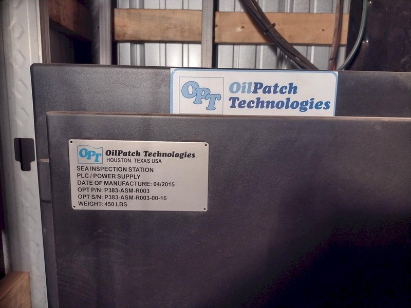 16" OIL PATCH TECHNOLOGIES (OPT)  (NEW 2015) MODEL #TDS-150 MAGNETIC PARTICLE INSPECTION MACHINE SYSTEM, FOR  DOWN HOLE PIPE &amp; TUBE: STOCK #19389