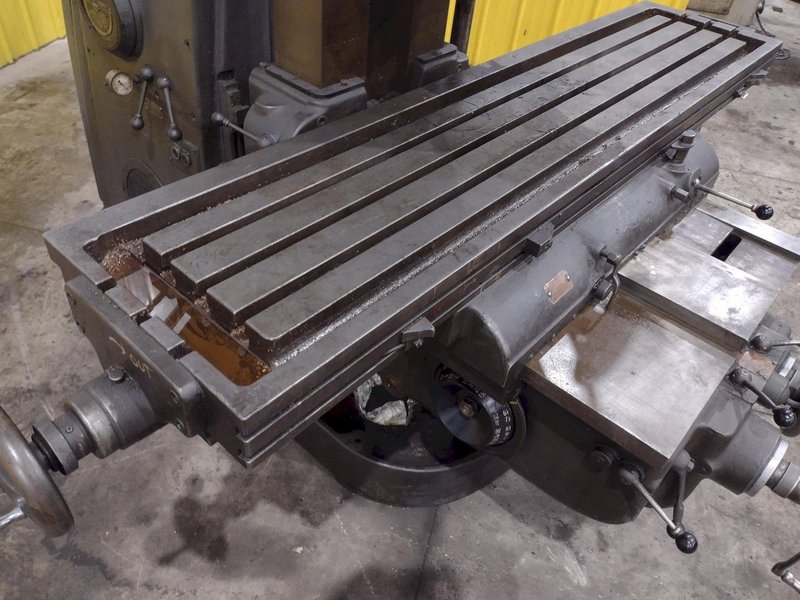 #4 CINCINNATI MODEL #4 VERTICAL MILLING MACHINE 78" X 16" : YOBRO #24460