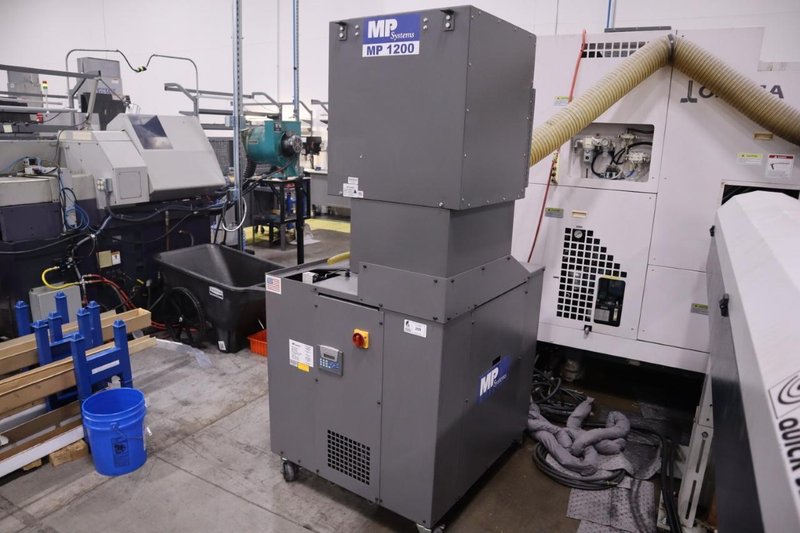 MP Systems Type AT RT 4P 1-3 High Pressure Coolant System with MP1200 Mist Collector- Auction Item