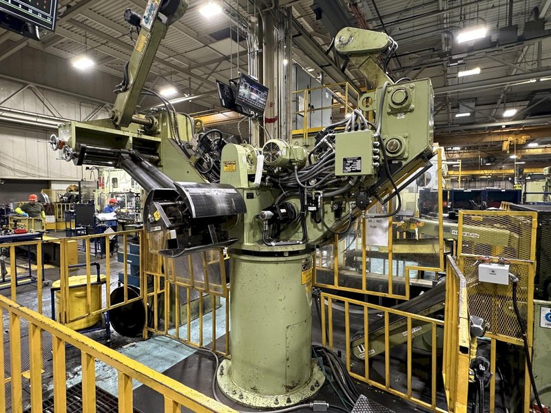 220 TON AIDA #PMX-L2-200H SSDC PRESS LINE, COMPLETE WITH CWP SPACE SAVER COIL FEED LINE: STOCK #22213