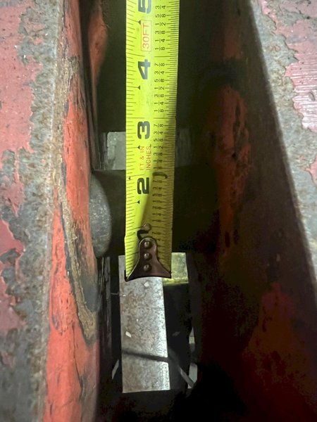 20,000 LB 10 TON x 30" WIDE BUSHMAN MODEL #624 COIL LIFTING C-HOOK: STOCK #14176