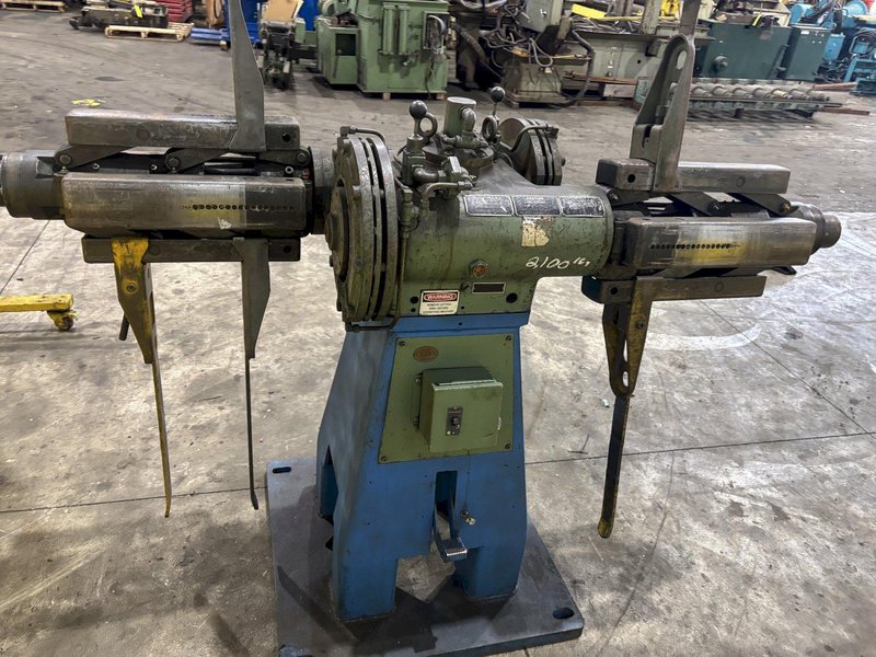2,000 LBS X 12" LITTELL MODEL #20-12 DOUBLE END PULL OFF UNCOILER COIL REEL: STOCK #23716