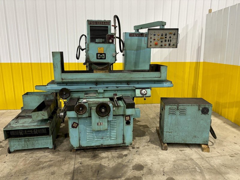10" X 20" CHEVALIER MODEL #FSG-122AD AUTOMATIC HYDRAULIC SURFACE GRINDER: STOCK #21005