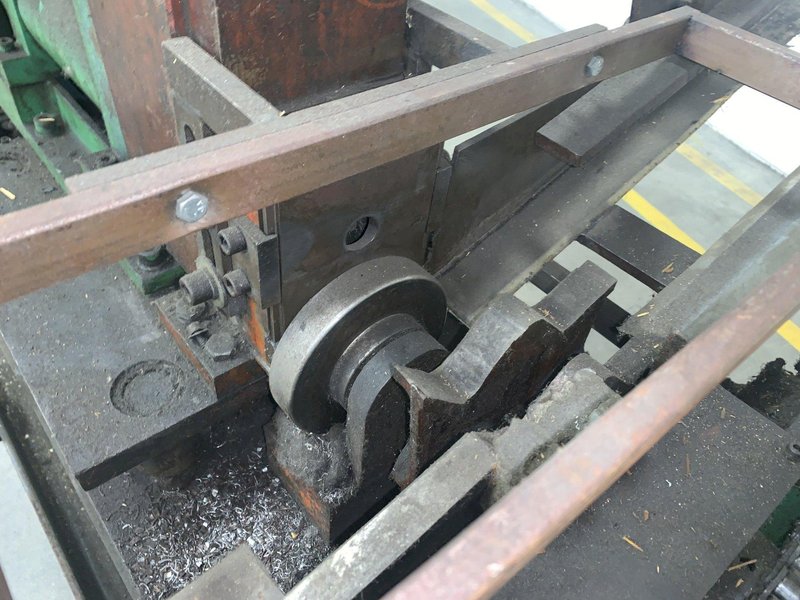 2" X 10' LEMONT MODEL 54557M DOUBLE END TUBE DE-DIMPLER: STOCK #11894