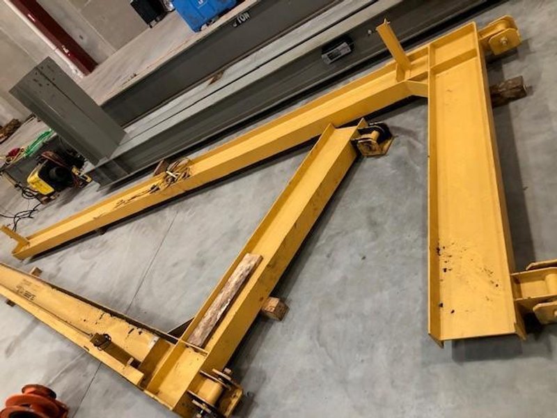 1/2 TON GORBEL WALL MOUNT JIB CRANE ARM STOCK #2833