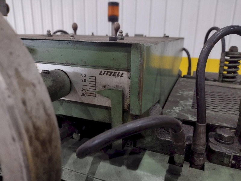 12" X .125" LITTELL MODEL #412-7PD MOTORIZED COIL STRIP STRAIGHTENER: STOCK #23708
