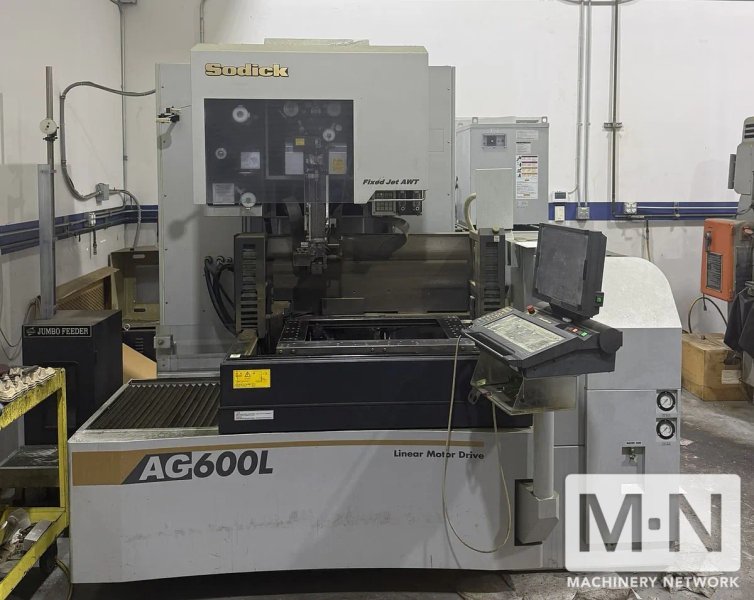 Sodick AG600L Wire EDM, 2014