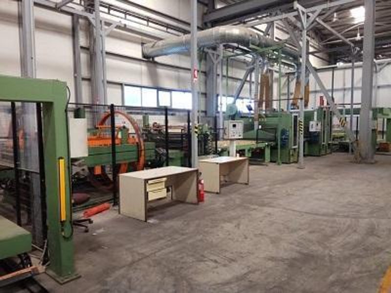 1600mm x 3mm IMEAS SHEET TO SHEET POLISHING LINE, Year 2007