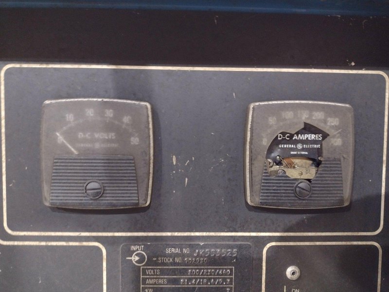 200 AMP MILLER MODEL #CP-200 DC ARC WELDER &amp;  S-22 WIRE FEEDER: STOCK #19659