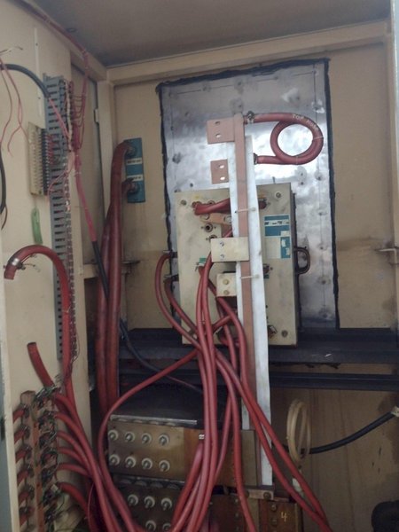 250 KW AJAX TOCCO "PACER" INDUCTION HARDENING SCANNER SYSTEM WITH MAGNESCAN QS CONTROLS: STOCK #16063