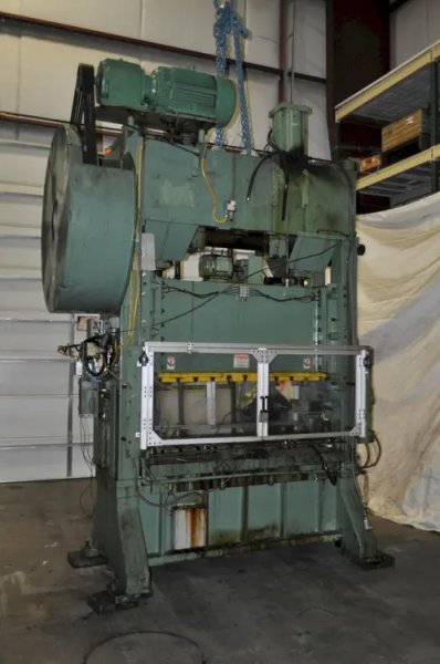 JOHNSON 100 TON SSDC 72" X 30" PRESS, STOCK # 14306J