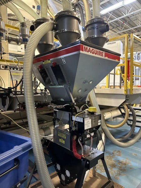 Davis-Standard / Black Clawson 4.5″ Plastic Extruder – Model EXTR-B, 2009, Single Screw, Heavy-Duty, High Output