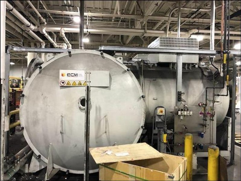 ECM TECHNOLOGIES VACUUM CARBURIZATION FURNACE NEW 2013. STOCK # 0328826
