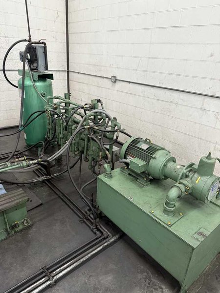 54" x 6.50" x 30,000# Stamco Slitting Line# 4057
