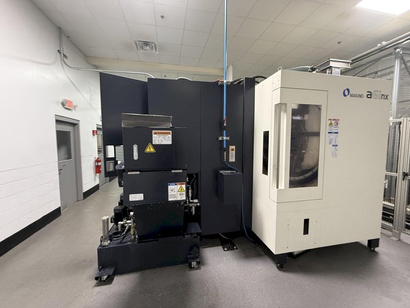 Used 2018 Makino a61nx CNC Horizontal Machining Center For Sale